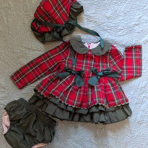 Pettigirl Girl Toddler Christmas Dress